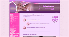 Desktop Screenshot of beautycare-study.sk